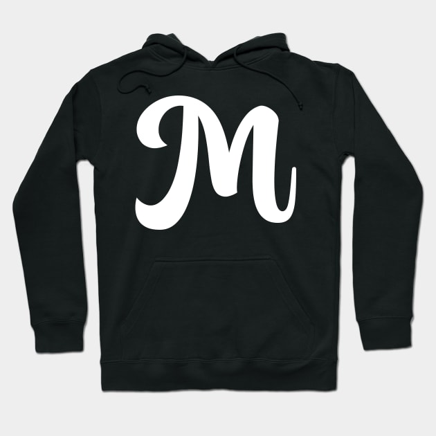 Letter M Hoodie by Xtian Dela ✅